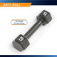 Marcy 5lb Hex Dumbbell IV-2005 - Infographic - Anti-Roll