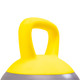 Soft Kettlebell 8lbs filled with Iron Sand, Non-Slip Handle, Kettle Weight for Exercise Workouts PRO-HL08L ProIron - Handle