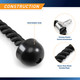 Triceps Rope Attachment Marcy TCR-24 - Infographic - Construction